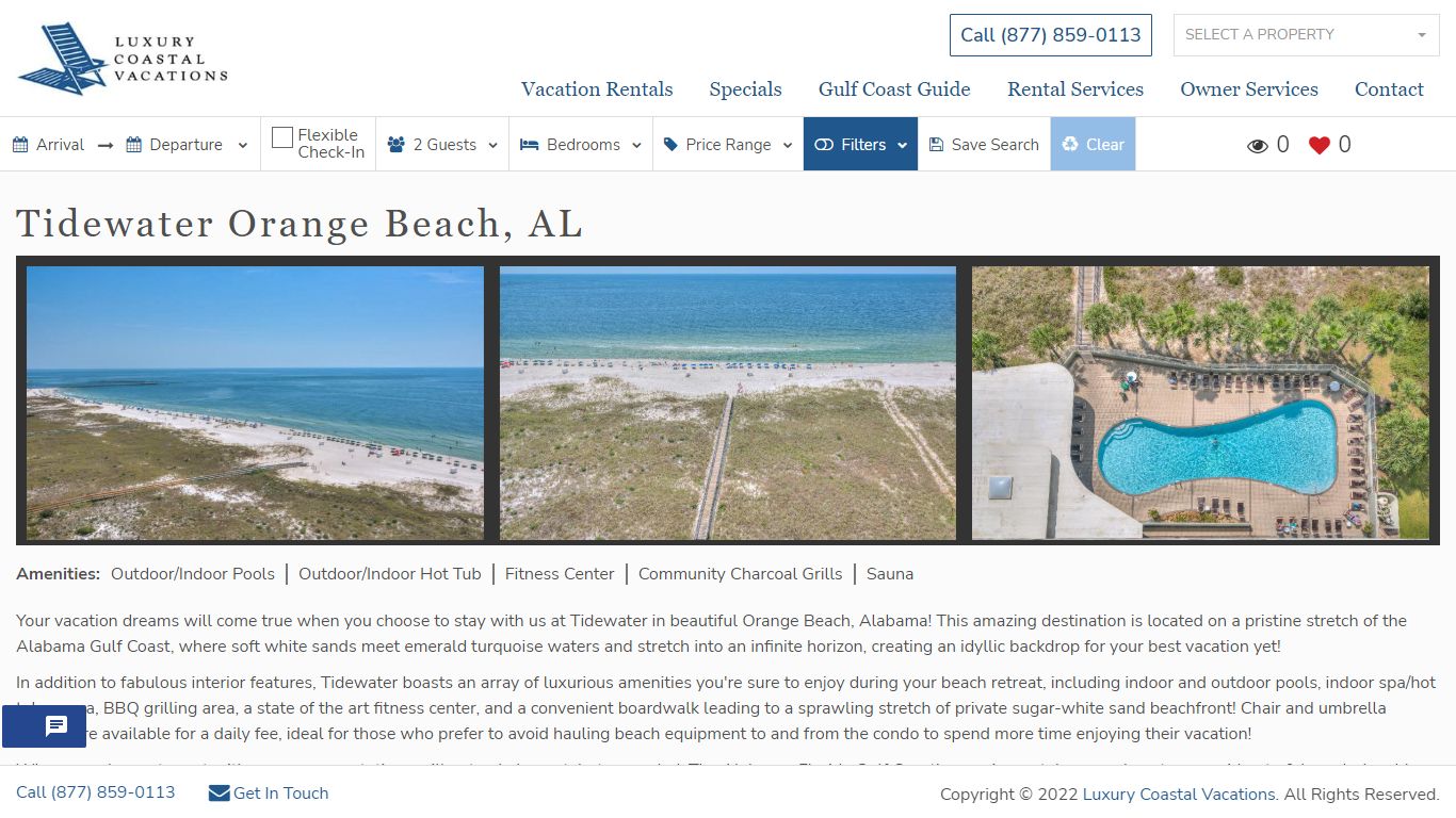 Tidewater Orange Beach, AL | Luxury Coastal Vacations