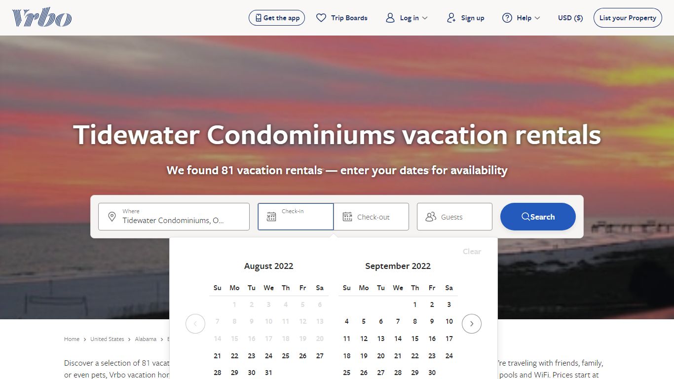Tidewater Condominiums, Orange Beach Vacation Rentals: condo and ... - Vrbo